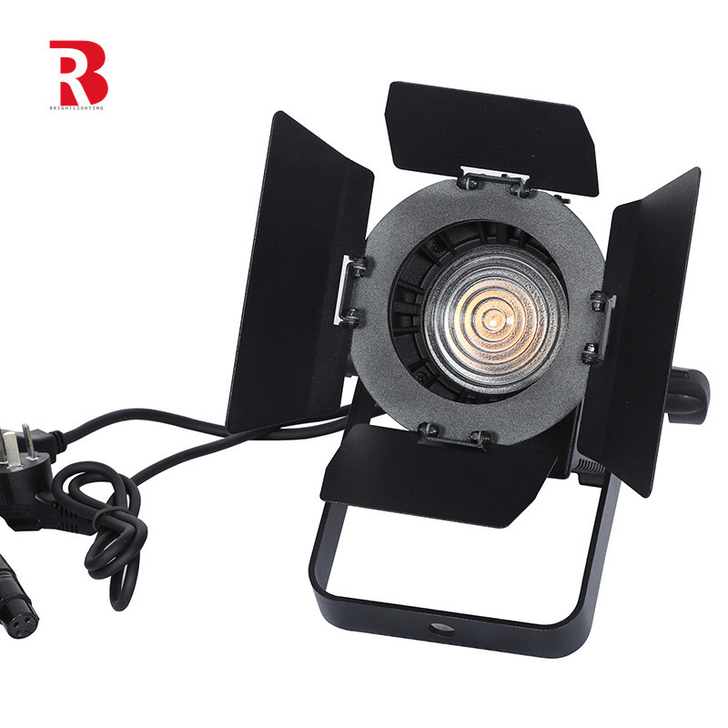 60W LED Mini Fresnel Spotlight 60w Single WW / CW Ζουμ Στάδιο Φως στούντιο