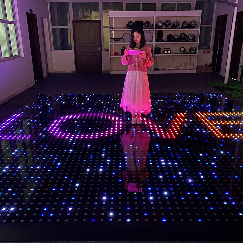 IP55 Led Stage 50×50cm Ασύρματη ψηφιακή πίστα χορού με 3IN1 υψηλή φωτεινότητα