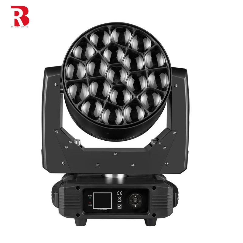 19*15w Beeye Moving Head Εξωτερικό φως σκηνής για ταινίες Αθλητισμός Εταιρικές εκδηλώσεις Γάμοι