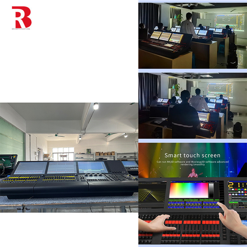 Υψηλής ποιότητας DMX512 MA Full Size Led Moving Head Stage Light Controller System
