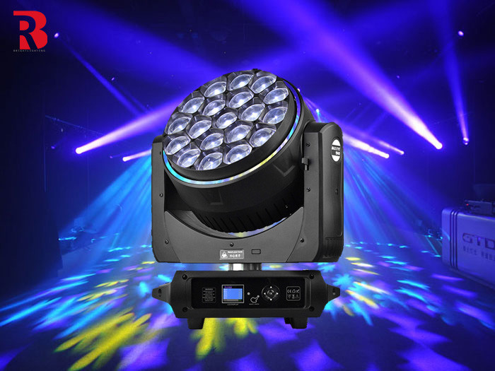 DMX RGBW 4in1 LED κινούμενο κεφάλι σκηνικό φως για το γεγονός