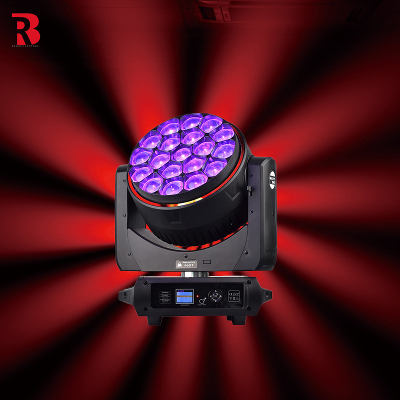 DMX RGBW 4in1 LED κινούμενο κεφάλι σκηνικό φως για το γεγονός