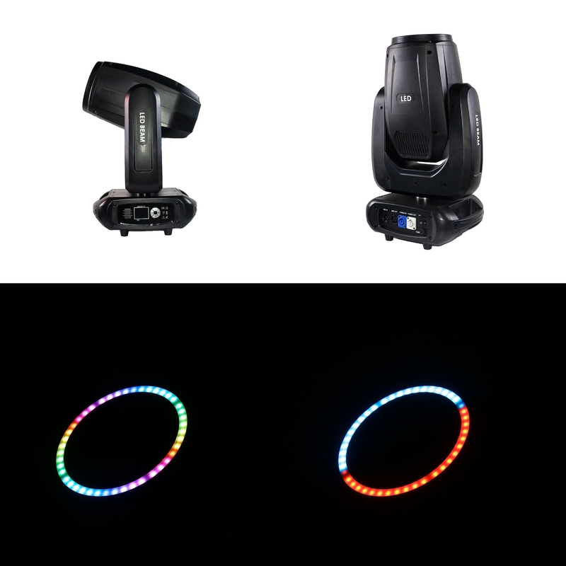 Υψηλής ποιότητας LED DMX512 Beam Stage 200w Κινούμενο φως κεφαλής για πάρτι ντίσκο