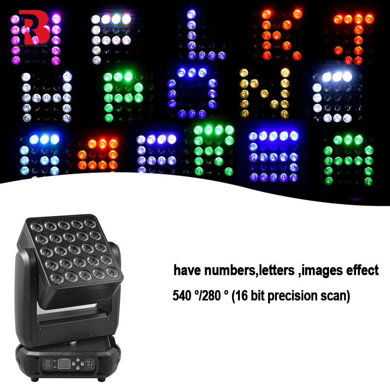 400W 25*12W Matrix Auto DMX LED Moving Head Stage Light για ψυχαγωγία