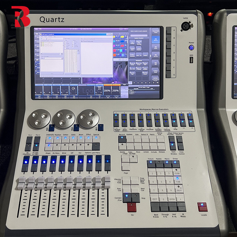 Δραστηριότητα DMX512 Διοικητής φωτισμού QUARTZ με οθόνη 14,1 ιντσών