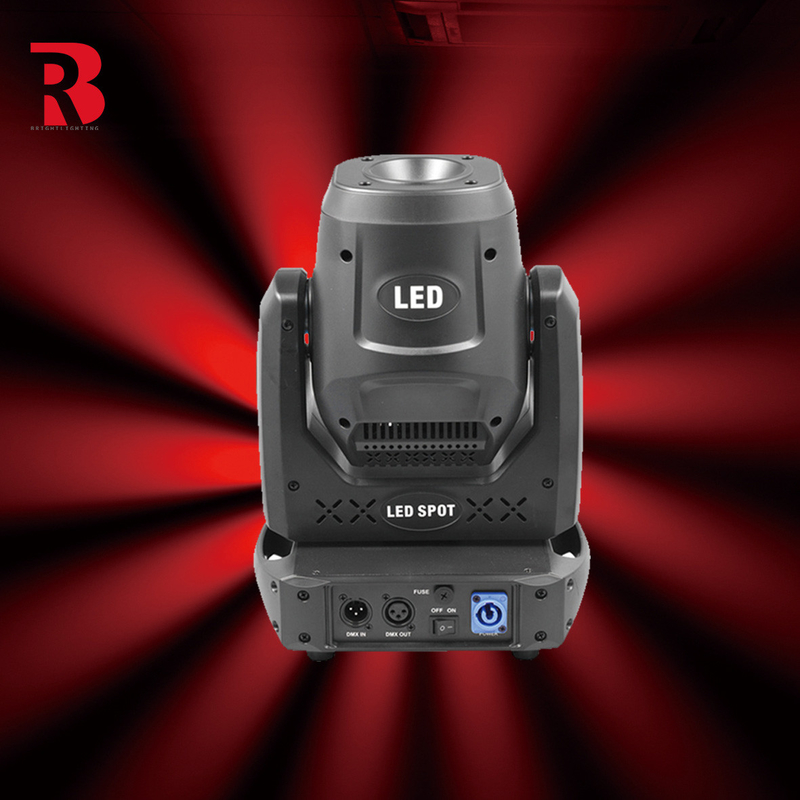 LED κινητό κεφάλι σκηνικό φως λευκό 150W LED DMX υψηλής απόδοσης περιστροφή 5 πτυχών πρίσμα αυτόματο για γάμο πάρτι μπαρ