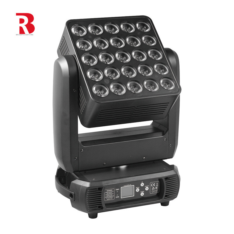 Φως για το γάμο DMX εσωτερικό 25*10W 4in1 LED Matrix Zoom