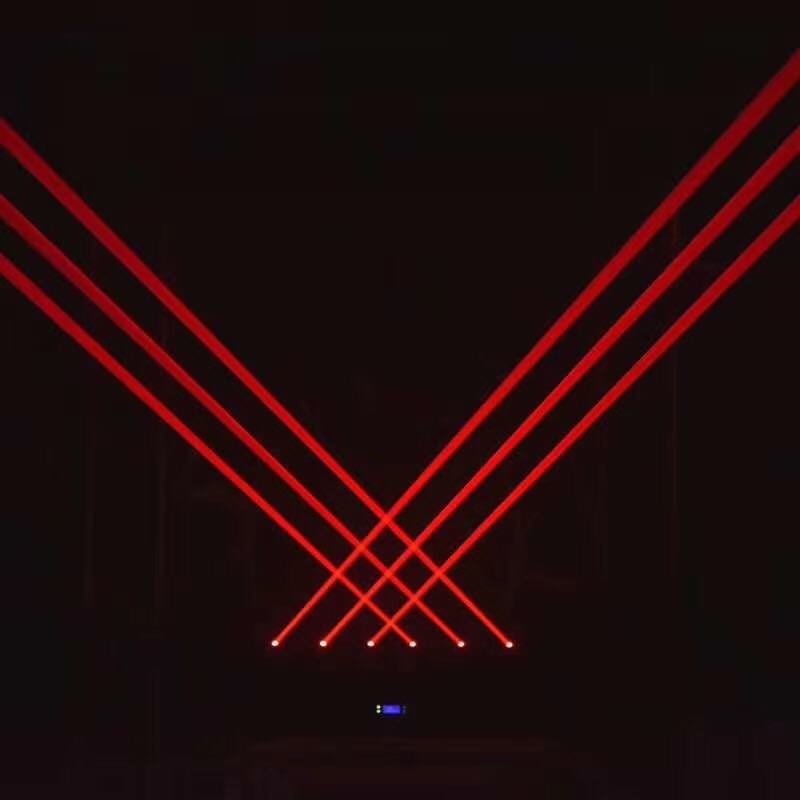 Φωτιστικό κεφαλής κινούμενου φωτός Laser Pixel Beam 3 σε 1 για DJ 33/61 καναλιών