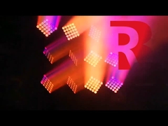 RGBW 4-In-1 Ματρίκη Κινούμενα φώτα με διάφορα στροβοσκοπικά αποτελέσματα βαφής