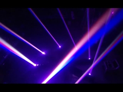 Πλυντήριο RGBW LED Matrix Roller για Disco Club Beam Μετακινούμενο φως κεφαλής