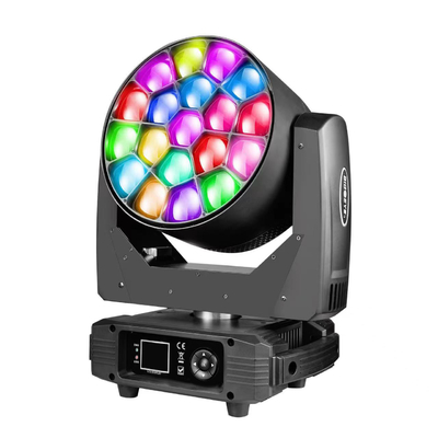 240V 6000K 19*15W 4in1 Big BeeEye Pixel LED Φως σκηνής
