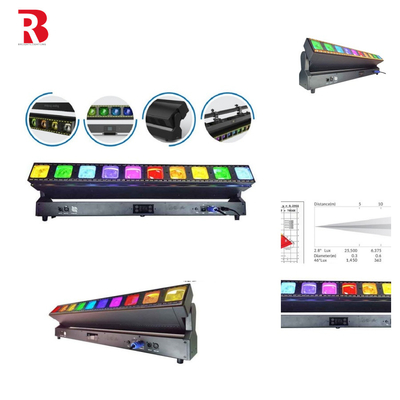 Ακριβής έλεγχος δέσμης με 10x60W LED κινητή κεφαλή σκηνή φωτεινή δέσμη λέιζερ σχεδιασμός